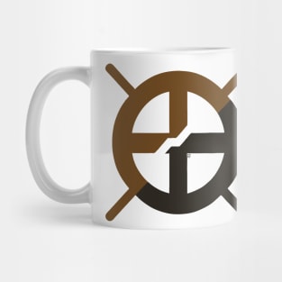 Equinox: Unleash Elegance and Control - The Ultimate Brown Minimalistic Boat Steering Wheel Mug